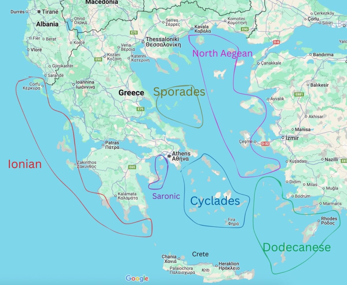 greek island groups